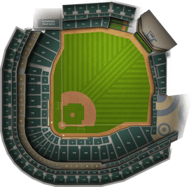 Target Field Layout and Seating Map PNG