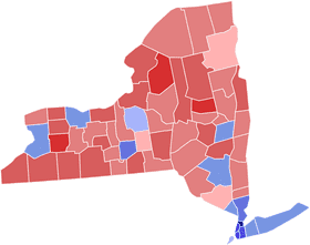 New York State Election Ballot Results by County PNG