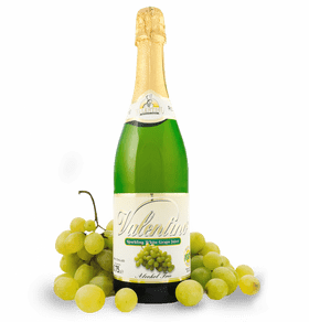 Valentino Sparkling Green Grape Drink Delight PNG