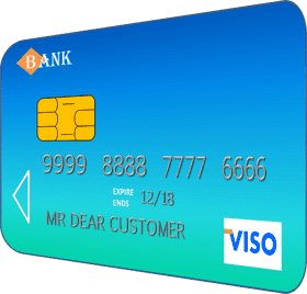 Credit Card for Mr Dear Customer PNG