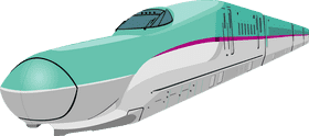 Futuristic High-Speed Train Design Adventure PNG
