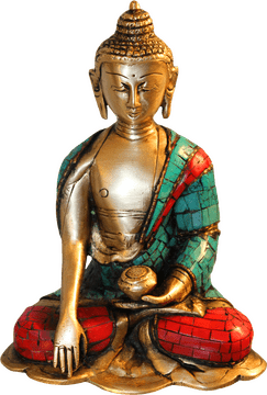 Radiant Buddha of Peace and Enlightenment PNG