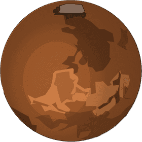 Planet of Rusty Horizons PNG