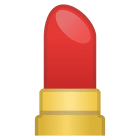 Elegant Red Lipstick for Bold Statements PNG