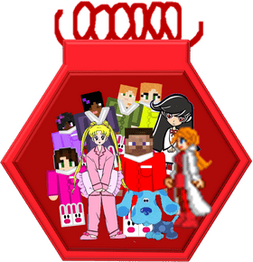 Colorful Notebook of Creative Characters PNG