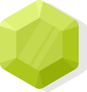 Luminous Green Gem of Tranquil Beauty PNG