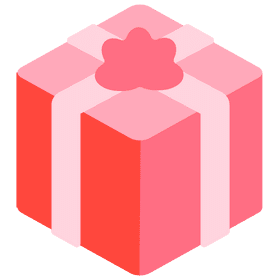 Joyful Surprise Gift Box Delight PNG