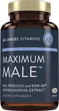 Maximum Male Vitamin Supplement for Optimal Health PNG