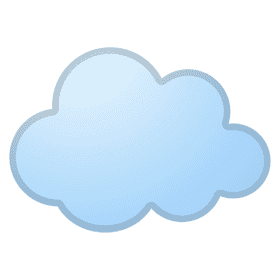 Gentle Blue Whisper of the Cloud PNG
