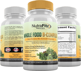 Vitamin Boost Whole Food B-Complex Power PNG