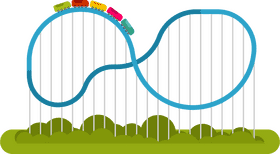 Paint Roller Coaster Adventure PNG