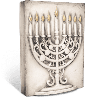 Hanukkah Lights and Traditions A Celebration PNG