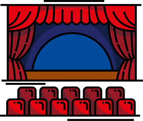 Enchanting Cinema Stage Experience PNG