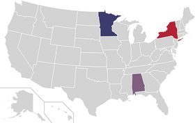 Highlighted Regions on the USA Map A Closer Look PNG