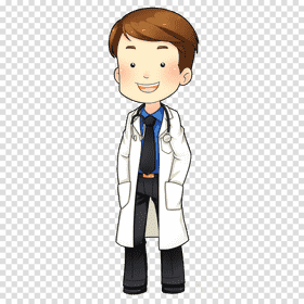 Friendly Doctor with a Caring Smile PNG