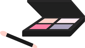 Elegant Eye Shadow Palette for Stunning Looks PNG