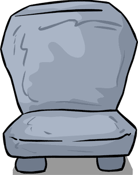Elegant Jade Stone Serenity Seat PNG