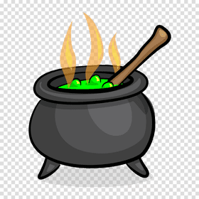 Smiley's Magical Cauldron of Cheerful Brews PNG