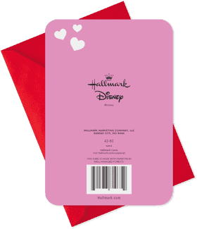 Playful Disney-Themed Greeting Card for Every Occasion PNG