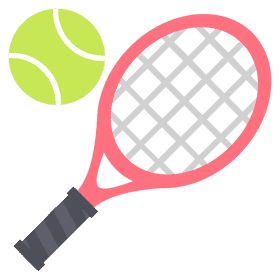 Tennis Racket and Ball A Perfect Match PNG