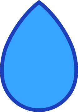 Radiant Blue Gem of Serenity PNG