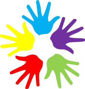 Colorful Hand Antiseptic Solution PNG