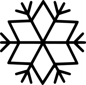 Winter's Frozen Snowflake Serenity PNG