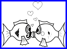Kiss of the Loving Fish PNG