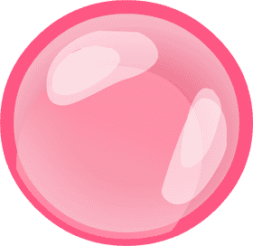 Delicate Pink Soap Bubble Wonder PNG
