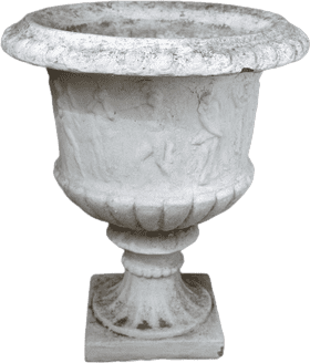 Classic Garden Decorative Vase PNG