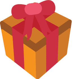 Colorful Celebration Gift Box Delight PNG