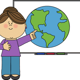 Engaging Geography Teacher Inspiring Young Minds PNG