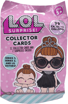 LOL Surprise Collector Cards and Fun Surprises! PNG