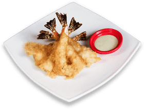 Crispy Presentation of Prawn Delight PNG