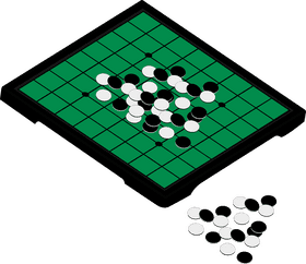 Classic Strategy Game of Go PNG