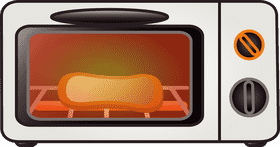 Stylish Oven Mitt for Safe Baking PNG