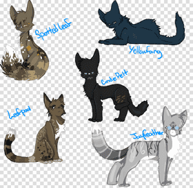Whimsical Cat Creatures of Fantasy Realms PNG