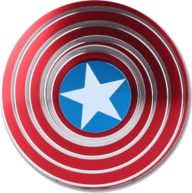 Captain America Spinner Shield Gadget PNG