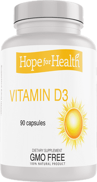 Hope for Health Vitamin D3 Sunshine Capsules PNG