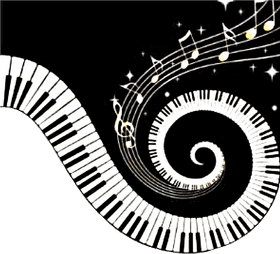 Sticky Note Melody in a Spiraling Tune PNG