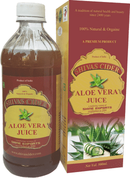 Refreshing Aloe Vera Cider Juice Blend PNG