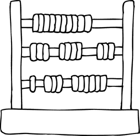 Colorful Learning with the Abacus PNG