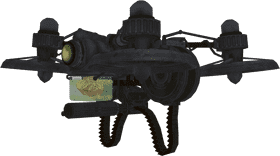 Futuristic Drone Controller with Industrial Design PNG