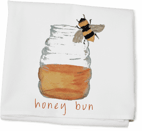 Honey Jar with a Buzzing Companion PNG