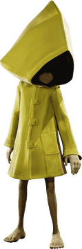 Yellow Raincoat Guardian of the Storm PNG