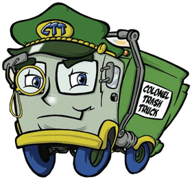 Colonel Trash Truck The Ultimate Clean Tool PNG