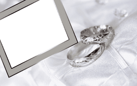 Elegant Photo Frame for Cherished Memories PNG