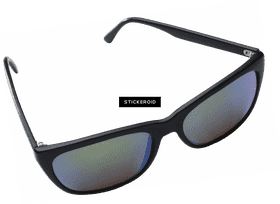 Broken Glass Reflections Shattered Shades Style PNG