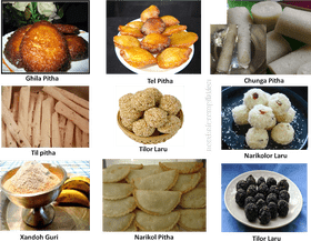 Delicious Variety of Ethnic Food Treats PNG