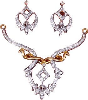 Elegant Diamond Jewelry Set for Special Occasions PNG
